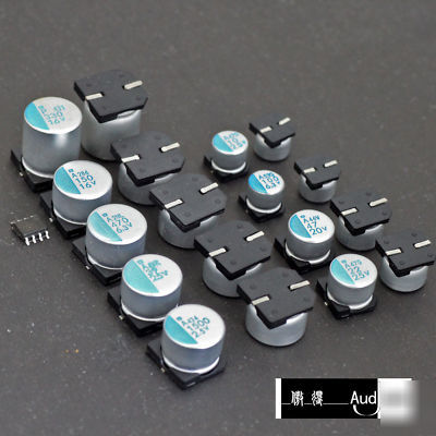 100PCS 47UF 20V smd ncc pxa aluminum solid capacitor