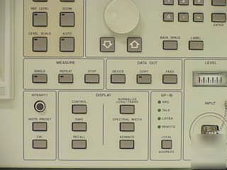 Advantest Q8344A optical spectrum analyzer 350NM-1750NM