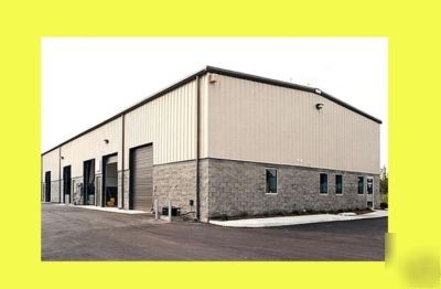 Steel factory prefab metal commercial storage building