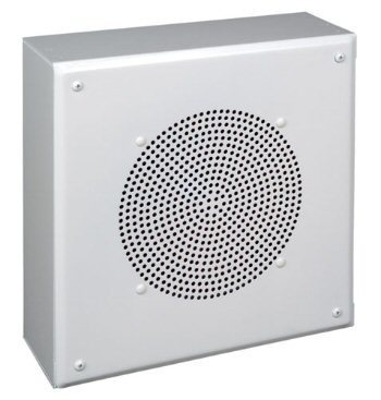(2) lucent harris 70V indoor surface mount speakers