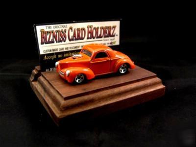 '41 willys coupe, business card holder