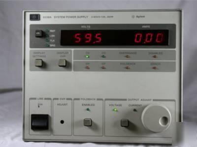 Agilent hp 6038A power supply 60V, 10A or 240W max