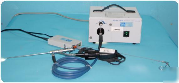 Br surgical BR900 camera hls-150 light source & scope