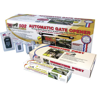 Mighty mule dual gate convenience package