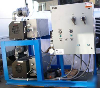 Rietschle vacfox vc-300 duplex vacuum system / contrl