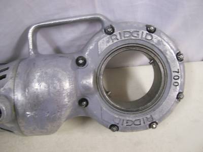 Ridgid 700 pipe threader & 7 dies 