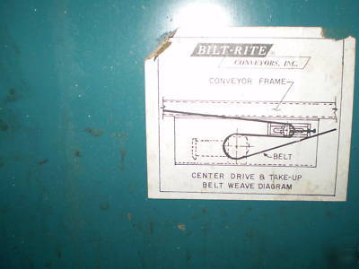 Industrial conveyor & belt manufactured by bilt-rite