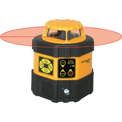 Johnson level & tool hd elec self-leveling rotary laser
