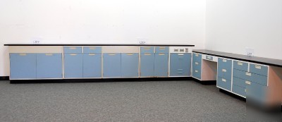 Laboratory lab cabinets / casework 25'