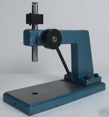 Janesville deep throat tool lever press dt-500 w/stop