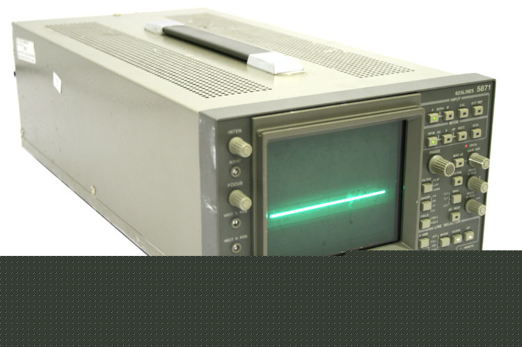 Leader 5871 vectorscope/waveform monitor ntsc 625 lines
