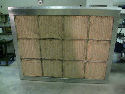 7' wide x 6' tall tapered exhaust cabinet/spray booth