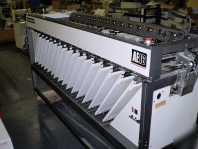 Bourg model ae-16 w/td receding stacker