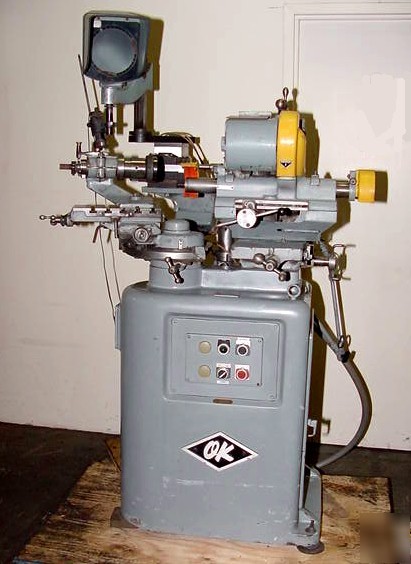 O.k. tool r-6 tool & cutter grinder, radius & tool grin