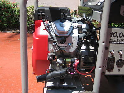Porter cable H1000IS-w 10.000W generator w honda engine