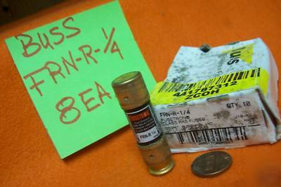 Buss frn-r-1/4 fuses / box of 8EA / rk-5 / 250V / 