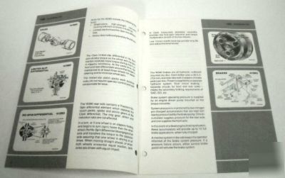Michigan 1990 w 380 dozer sales brochure lot