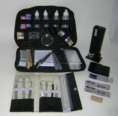 Microscope field kit - biology travel lab