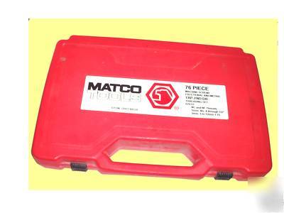Matco 679TD 76 piece tap & die set-sweet & complete