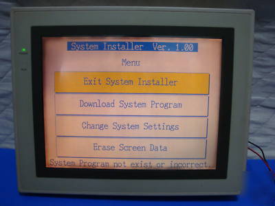 Omron NT631C-ST141-e touchscreen interactive display