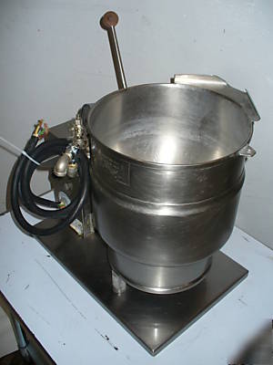 Used groen electric countertop tilt kettle tdb/7-20 