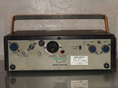 Pmc/beta pmc 208 vibration analyzer model 208LF *sale*