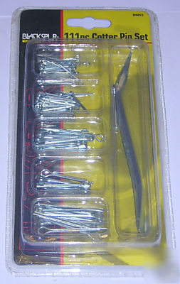 111 pc cotter pin set removal spreader tool 1.5 to 3MM