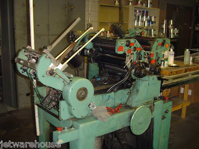 Halm jet press 2 col envelope printing machine 