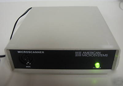 Microsystems msr dual tract magnetic card reader box