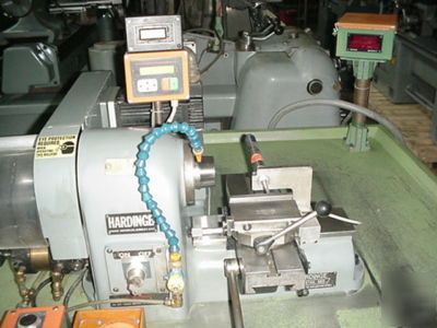 Hardinge hsl super precision speed lathe w/extras -1989