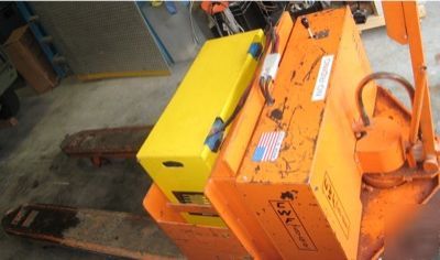 Cwf 10,000LB large electric pallet jack pwh-hd 6' forks