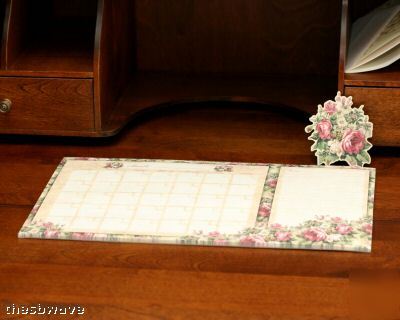 Floral rose calendar undated and magnet wholesale lot