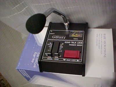 New galaxy sadelta base mic with echo & roger beep