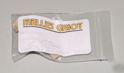 Melles griot 06 glc 002 collimating focusing lens nir