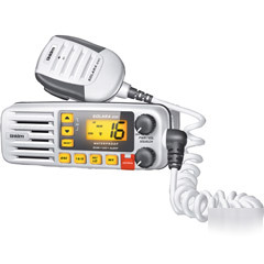 New uniden solara fixed mount vhf 2 way marine radio