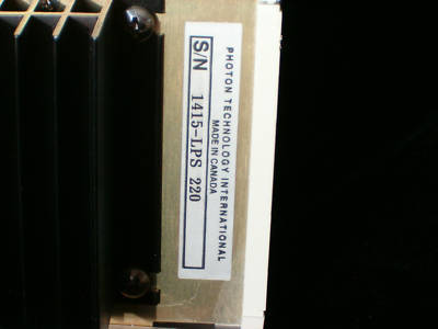 Arc lamp power supply w/ ignitor, adjustable, digital