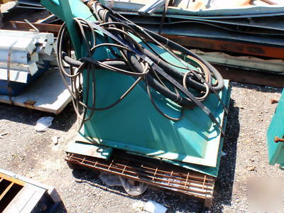 Clemco 3 x 3 blast recovery hopper system