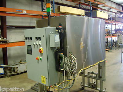 12 head inline bottle filler stainless steel