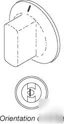 Timer & valve knob for tuttnauer manual sterilizers