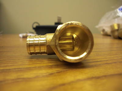 PXLM0404 forged brass pex fitting ip male elbow