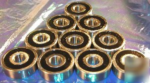 10 sealed ball bearing 6301DD 12X37X12