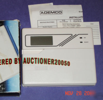 Ademco 6128 keypad fixed english lcd 