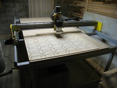 Cnc router for wood plastic composite 61