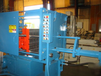 Die cast mach rebuilt 100 ton hpm alum. cold chamber 