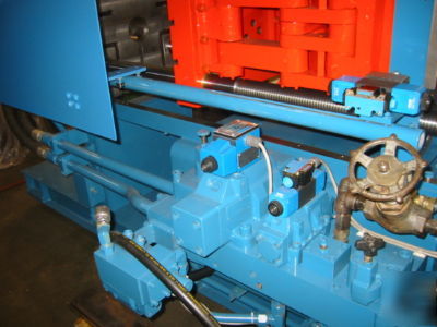Die cast mach rebuilt 100 ton hpm alum. cold chamber 