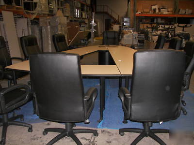 Global nutcracker 10FT. office conference table $995