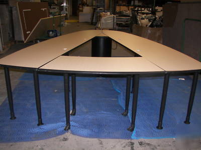 Global nutcracker 10FT. office conference table $995