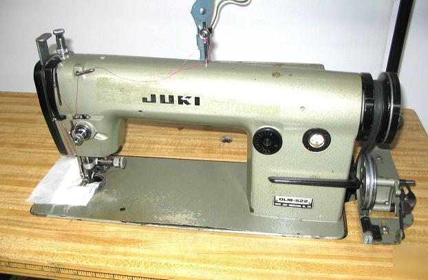 Juki dlm-522 1 needle edge-cutter ind sewing machine