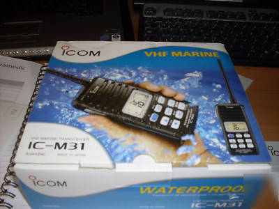 New icom ic-M31 marine radio brand unused - *excellent*