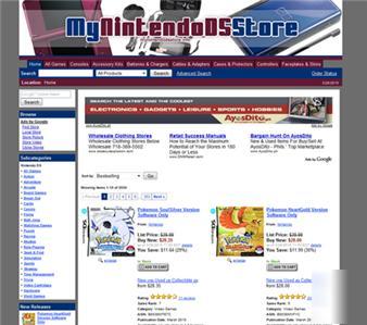 Nintendo ds store - website business for sale + domain